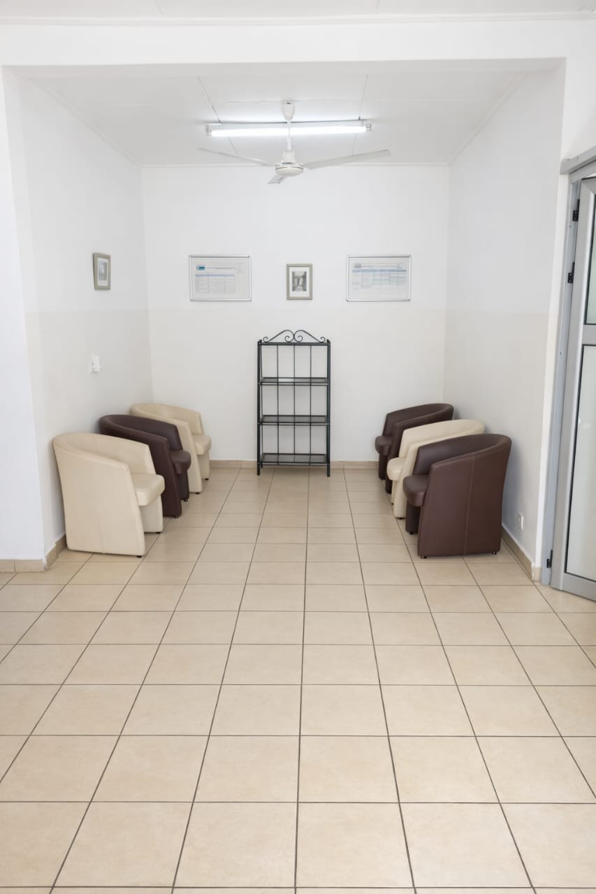 Salle d'attente du laboratoire